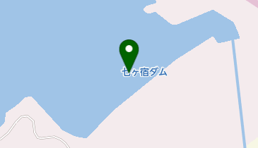 七ヶ宿ダムの地図画像