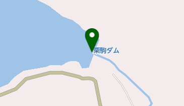 栗駒ダムの地図画像