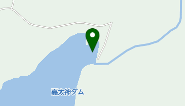 嘉太神ダムの地図画像