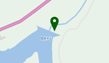 宮床ダムの地図画像