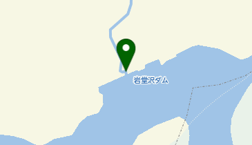 岩堂沢ダムの地図画像