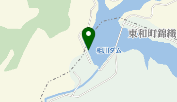 相川ダムの地図画像