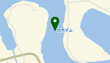 世木ダムの地図画像