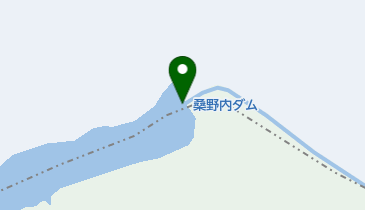 桑野内ダム [別名] 仲山ダムの地図画像