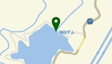 油谷ダムの地図画像