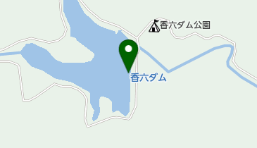 香六ダムの地図画像