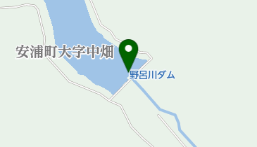 野呂川ダムの地図画像