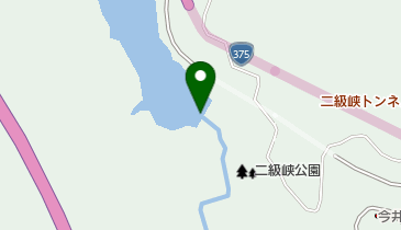 二級ダムの地図画像