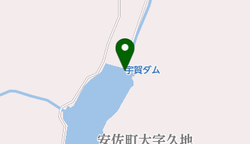 宇賀ダムの地図画像