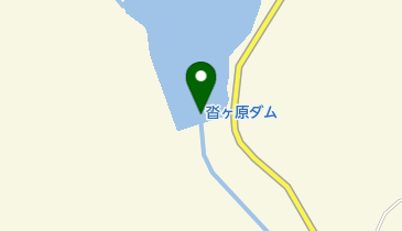 沓ヶ原ダムの地図画像