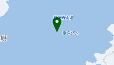 樽床ダムの地図画像