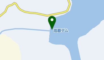高暮ダムの地図画像