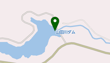 山田川ダムの地図画像