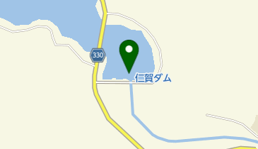 仁賀ダムの地図画像
