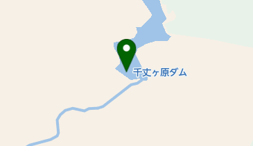 千丈ヶ原ダムの地図画像