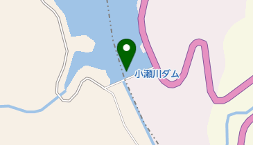 小瀬川ダムの地図画像