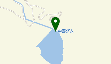 中野ダムの地図画像