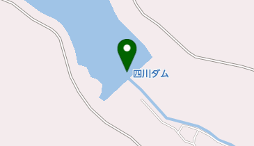 四川ダムの地図画像