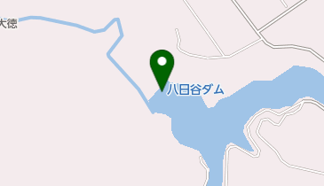 八日谷ダムの地図画像