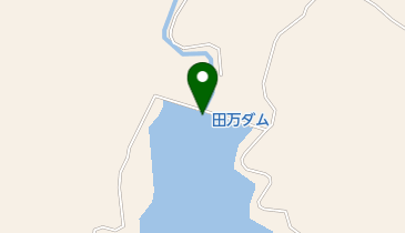 田万ダムの地図画像