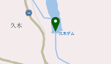 久木ダムの地図画像