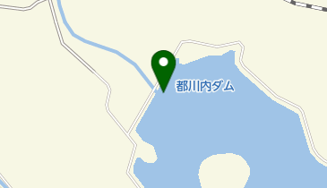 都川内ダムの地図画像
