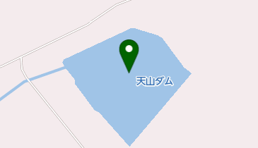 天山ダムの地図画像