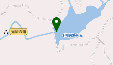 伊岐佐ダムの地図画像