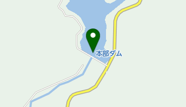 本部ダムの地図画像