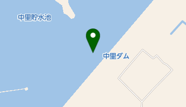 中里ダムの地図画像