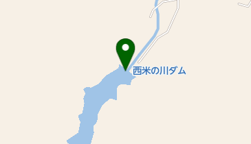 西米の川ダムの地図画像
