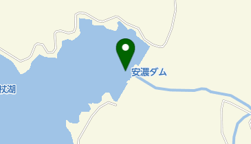 安濃ダムの地図画像