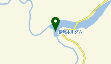 伊尾木川ダムの地図画像