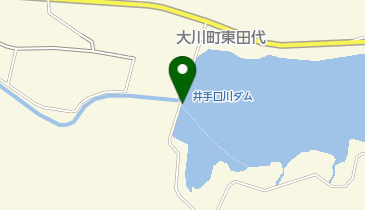 井手口川ダムの地図画像