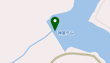 神室ダムの地図画像