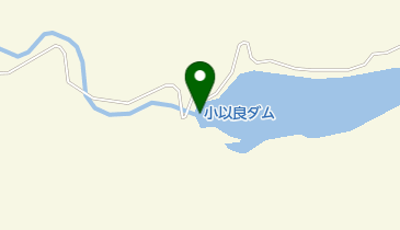小以良川ダムの地図画像