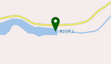 木川ダムの地図画像