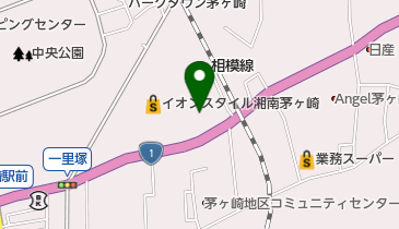 湘南ほけん工房 イオンスタイル湘南茅ヶ崎店の地図画像