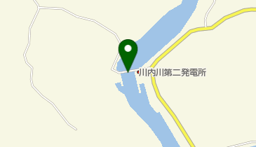 川内川第二ダムの地図画像