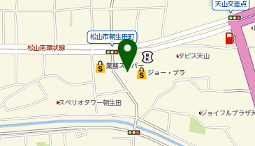 保険コミュニティ 松山店の地図画像