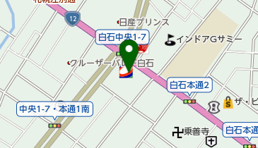 Snow Peak Store(スノー ピーク ストア) 秀岳荘白石店の地図画像