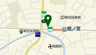 福のから 鷺ノ宮店の地図画像