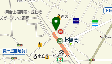 福のから 上福岡店の地図画像