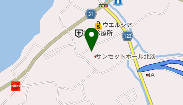 片山葬祭 サンセットホール北淡の地図画像