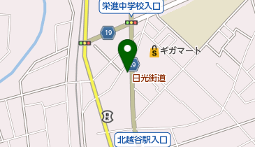 ピザハット 北越谷店の地図画像