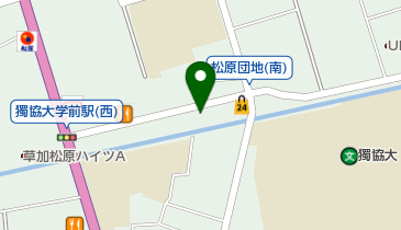 じゃぱん亭 草加松原店の地図画像