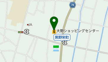 トミダヤ 大野店の地図画像