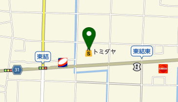 トミダヤ 結店の地図画像