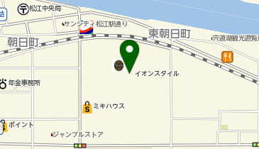 AEON STYLE(イオンスタイル) 松江店の地図画像