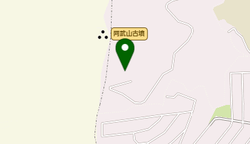 京都大学阿武山地震観測所の地図画像